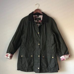 Barbour lightweight 4oz waxed jacket